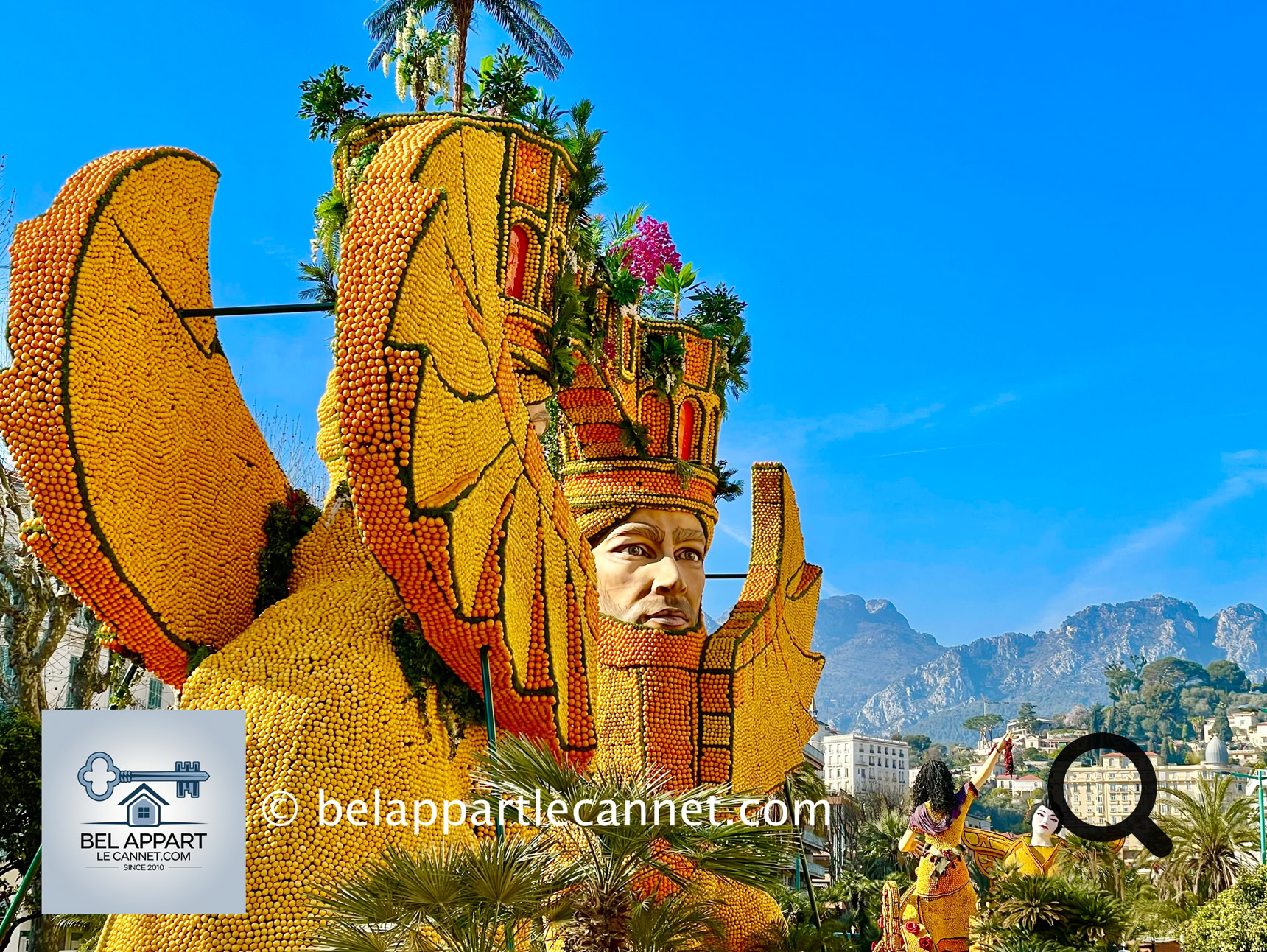 Menton est également célèbre pour sa Fête du Citron, un événement haut en couleur célébrant la richesse de ses cultures d’agrumes.  Chaque année, en février, des chars et des sculptures monumentales en citrons et oranges illuminent la ville dans une ambiance festive unique