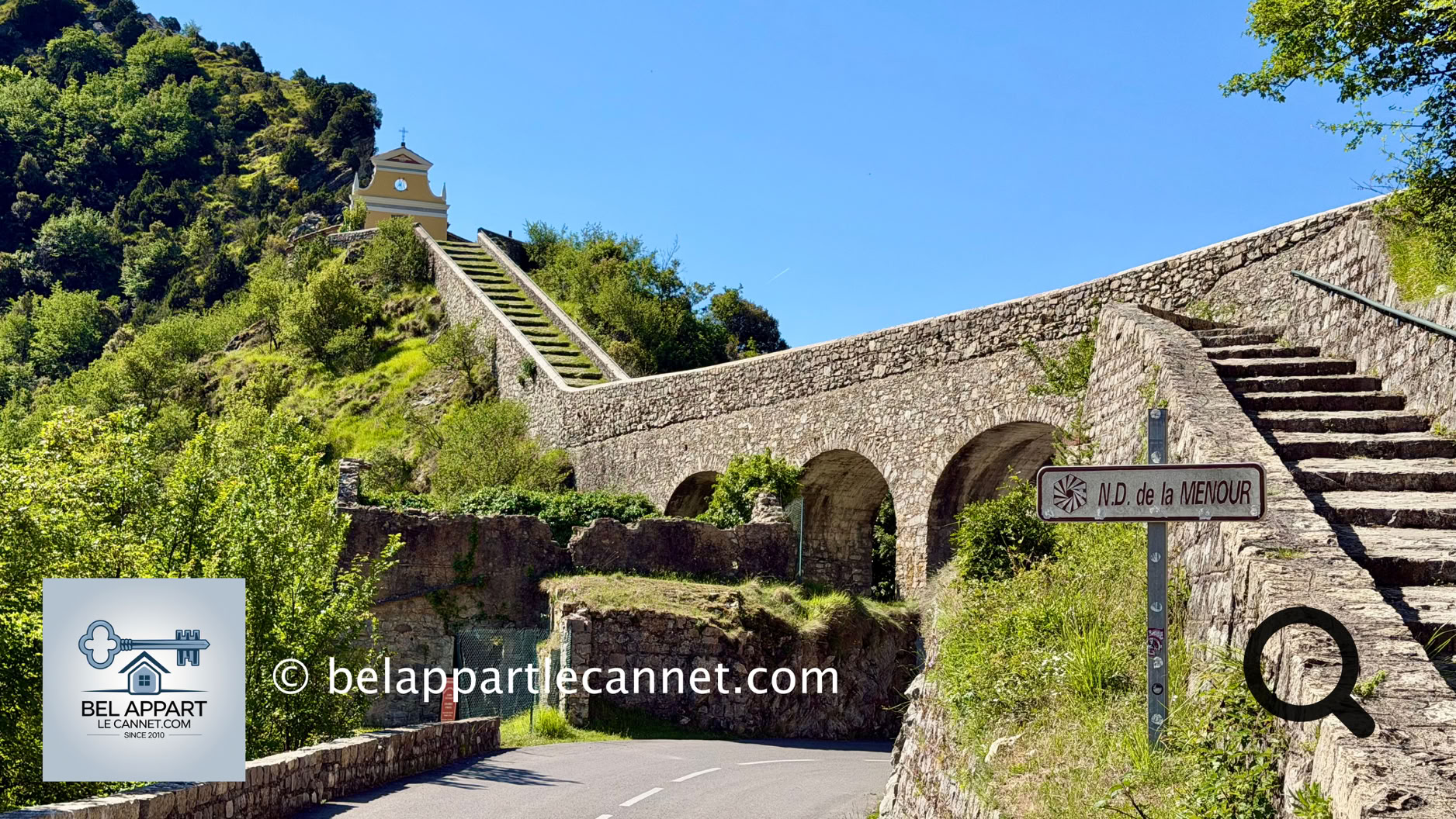Located between the villages of Sospel and Moulinet, on the road leading to the legendary Col de Turini, Notre-Dame de la Ménour Chapel is undoubtedly one of the most surprising and least-known monuments in the hinterland of Nice.