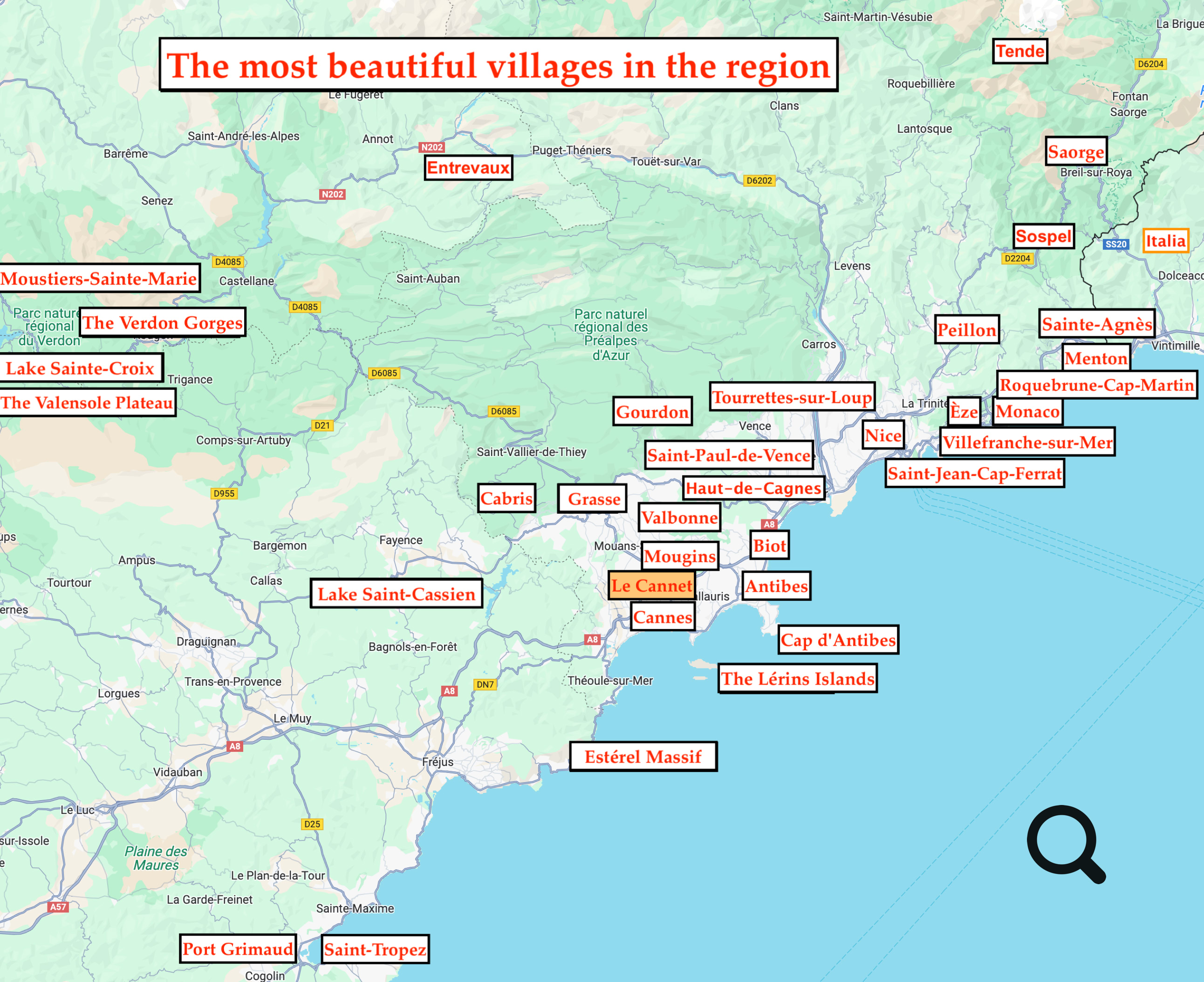 The Alpes-Maritimes is home to iconic cities like Nice, Antibes, and Menton, as well as picturesque villages such as Mougins, Saint-Paul-de-Vence, and Èze, all contributing to the reputation of this exceptional destination. On the coast, a lively and festive atmosphere awaits you, while the hinterland invites you to enjoy a peaceful and authentic setting.